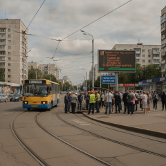 Зміна маршрутів транспорту у Харкові