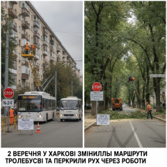 Тролейбуси №24, 56, 57 в Харкові