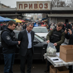 Задержание чиновника за взятку