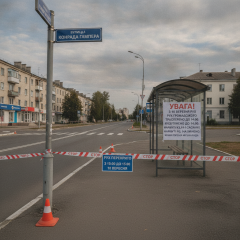 Тимчасове призупинення руху громадського транспорту у Краматорську