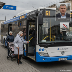 Низкопольный автобус с безналичной оплатой