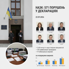 Документи з порушеннями декларацій 2026 року