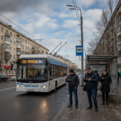 Вартість проїзду в тролейбусах підвищена до 20 гривень