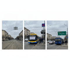Временные изменения маршрутов общественного транспорта в Харькове