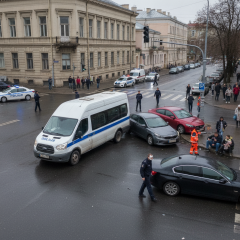 ДТП на перехресті Польської та Караванського