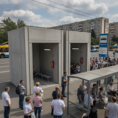 Тендер на мобільні укриття для зупинок