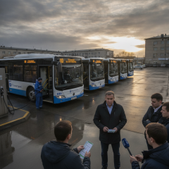 Возобновление движения автобусов в Кропивницком