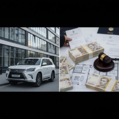 Конфискованный автомобиль и активы