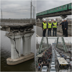 Київ під обстрілами російських дронів, метро зупинено