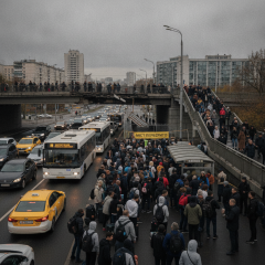 Мост закрыт после атак российских БПЛА