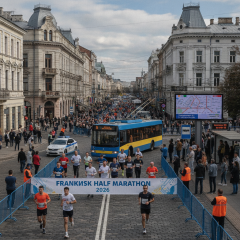 Півмарафон 4 жовтня: обмеження руху у Франківську