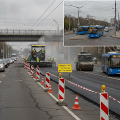 Обмеження руху на проспекті Соборності