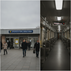 Станция метро «Архитектора Бекетова» в Харькове
