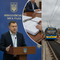 Логотип Миколаївської міської ради