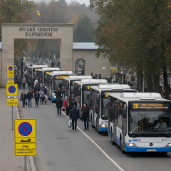 Автобуси до цвинтаря Барвінок ужгород