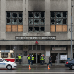 Відновлення вестибюля станції метро Чернігівська