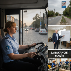 Перша жінка-водійка автобуса в Ужгороді