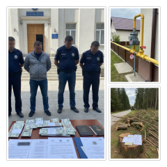 Под Киевом задержаны трое подозреваемых в вымогательстве по 3000 долларов за газ и разрешительные документы