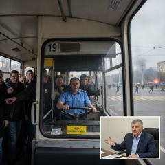 В Днепре возникли проблемы с общественным транспортом из-за отсутствия регламентов в период воздушных тревог