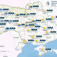 Дожди и жара в Украине