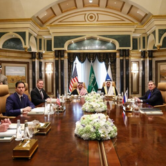 Встреча Трампа и Путина после переговоров