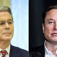 Побиття Маска та Бессента після суперечки