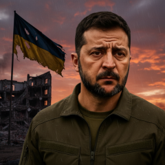 Zelensky's rating at the beginning of 2022