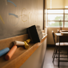 Школа під час блекауту