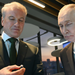 Греф і Путін обговорюють безсмертя