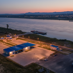 Руйнування на пункті «Орлівка»