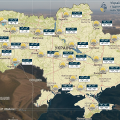 Тепла погода в Україні