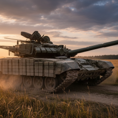 Танки атакуют врага в Дворичанском