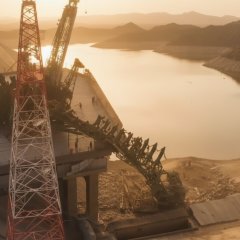 Пошкоджений стартовий комплекс Байконура