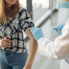 Vaccination of children against diseases