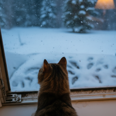 Abnormally warm winter in Ukraine