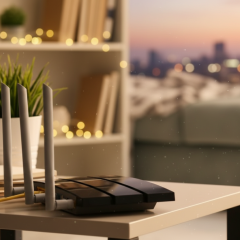 Router settings for Wi-Fi