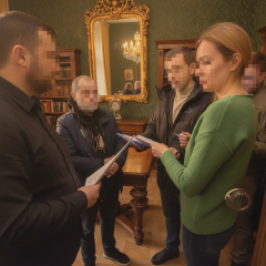 Hanna Skorokhod is suspected of a crime