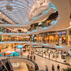 Opening of shopping centers in Ukraine