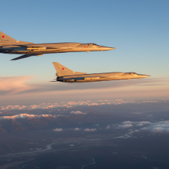 Tu-95MS over the Norwegian Sea