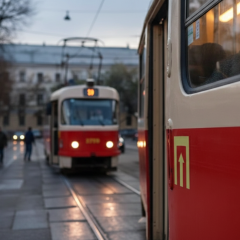 Аварія трамваїв у Києві