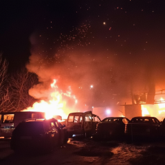 Shelling of Kyiv, destruction, and casualties