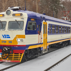 Київська електричка на Новий рік