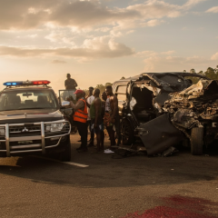 Joshua's coaches were killed in a car accident