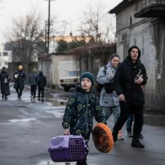 Евакуація людей з сіл Дніпропетровщини
