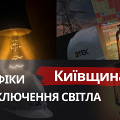 Графіки відключень світла 31 грудня