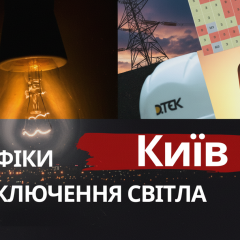 Графіки відключень світла в Києві