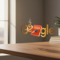 Дудл Google в честь 2026 года