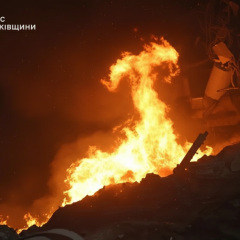 Strike on Kharkiv, evacuation of children
