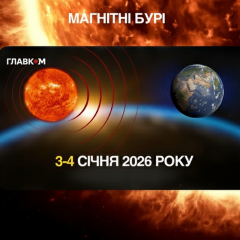 Магнітні бурі 3 січня
