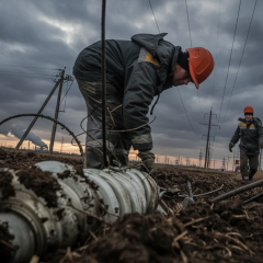 ДТЕК восстановление электроснабжения декабрь